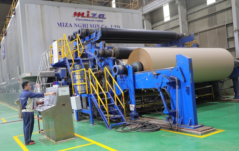 Hoạt động sản xuất tại Công ty TNHH Miza Nghi Sơn. Ảnh: Quỳnh Nga