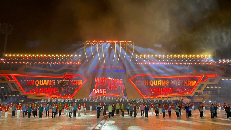 Chương trình nghệ thuật quốc gia đặc biệt “80 năm hành trình Độc lập - Tự do - Hạnh phúc” sẽ diễn ra tại Sân vận động Quốc gia Mỹ Đình. Ảnh minh họa