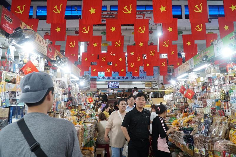 Một góc chợ Hàn