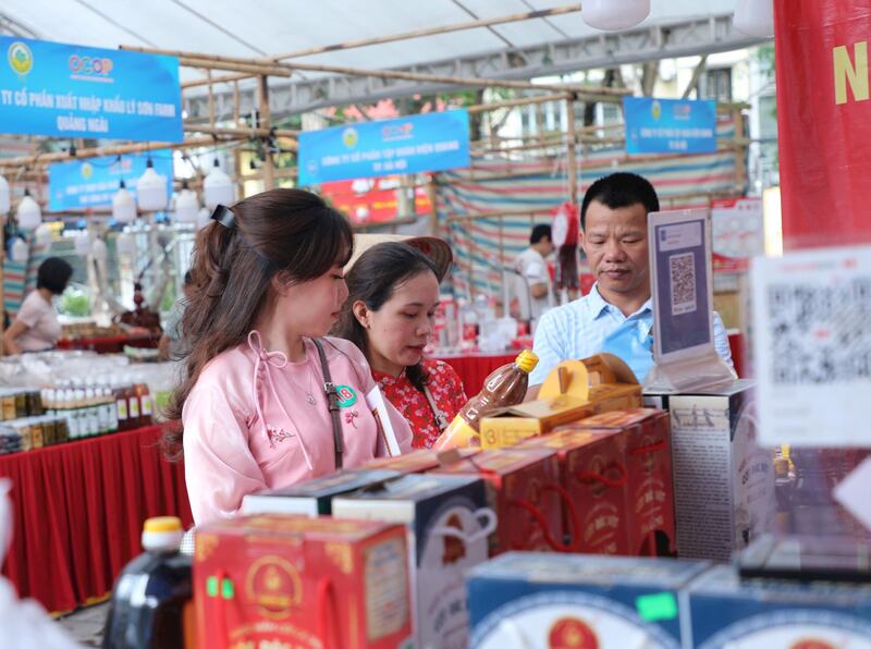 Hà Nội tạo sân chơi cho sản phẩm OCOP. Ảnh minh hoạ