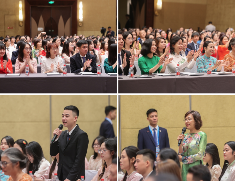 Bà con cho biết, luôn dõi theo những thông tin về mỗi bước phát triển của đất nước; ủng hộ các đường lối, chủ trương, chính sách phát triển kinh tế - xã hội, đối ngoại và hội nhập của Đảng và Nhà nước trong kỷ nguyên mới - Ảnh: VGP/Nhật Bắc