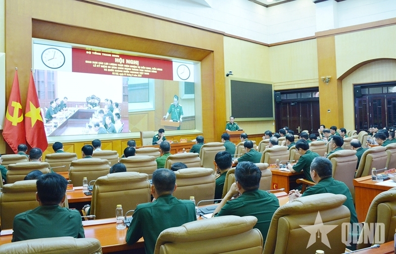 Quang cảnh hội nghị. Ảnh: QĐND