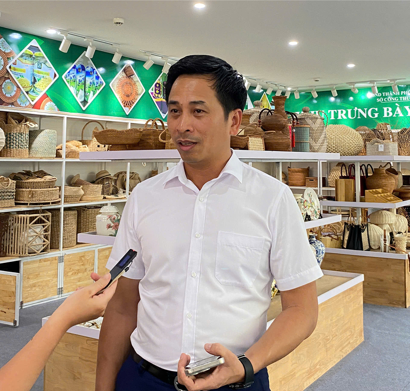 Ông Nguyễn Ánh Dương, Phó Giám đốc Sở Công Thương Hà Nội. Ảnh: Nguyên Trang