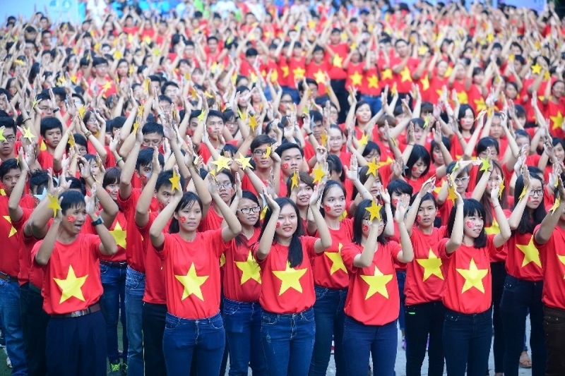 Chương trình “Tôi yêu Tổ quốc tôi” do Trung ương Hội Liên hiệp Thanh niên Việt Nam phát động đã trở thành một phong trào giàu sức lan tỏa (Ảnh: VGP)