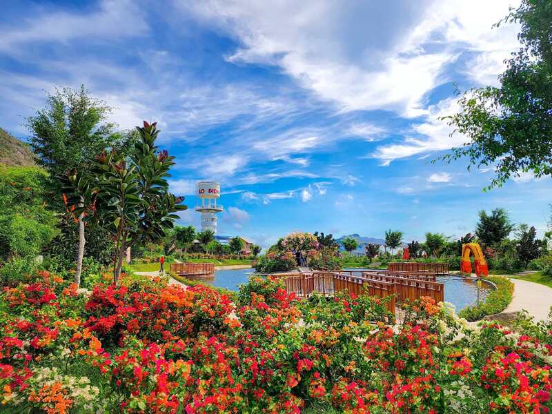 Bức tranh đầy màu sắc