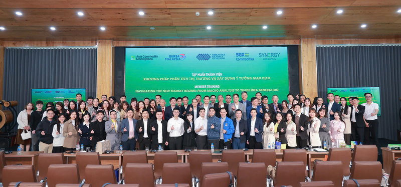 MXV cùng đại diện các Sở giao dịch hàng hóa hàng đầu khu vực ASEAN và các công ty thành viên.