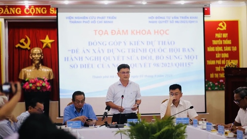 Ông Nguyễn Mạnh Cường, Phó Chủ tịch UBND TP. Hồ Chí Minh. Ảnh: Mai Hoa.