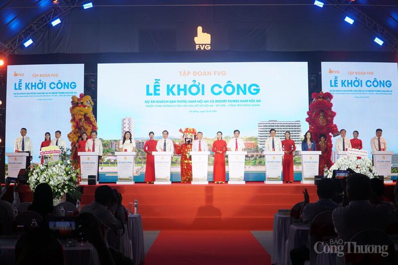 Khởi công dự án khách sạn Fivitel Nam Hội An và Resort Fivires, cửa ngõ cung đường di sản Hội An - Mỹ Sơn - Cổng trời Đông Giang