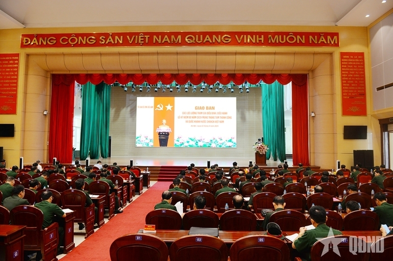 Toàn cảnh Hội nghị. Ảnh: QĐND