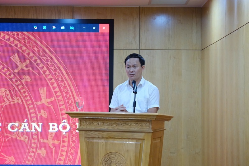 Ông Trần Văn Long, Phó Vụ trưởng Vụ Pháp chế - Thanh tra Chính phủ