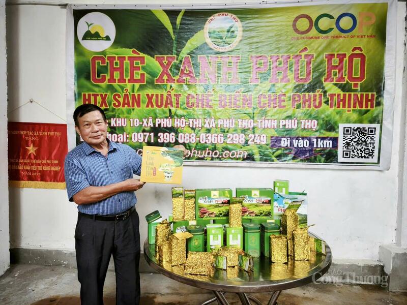 Hợp tác xã chè Phú Thịnh có 1 sản phẩm đạt OCOP 4 sao