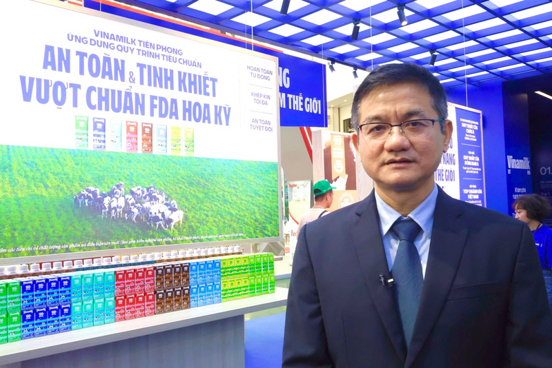 Ông Nguyễn Quang Trí – Giám đốc Điều hành Marketing, Công ty Cổ phần Sữa Việt Nam (Vinamilk). Ảnh: Đỗ Nga