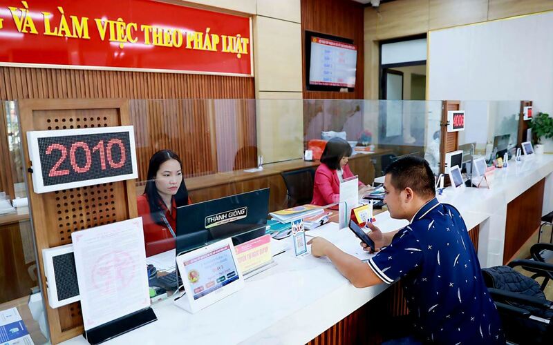 Giải quyết thủ tục hành chính lĩnh vực đất đai. Ảnh: Minh họa
