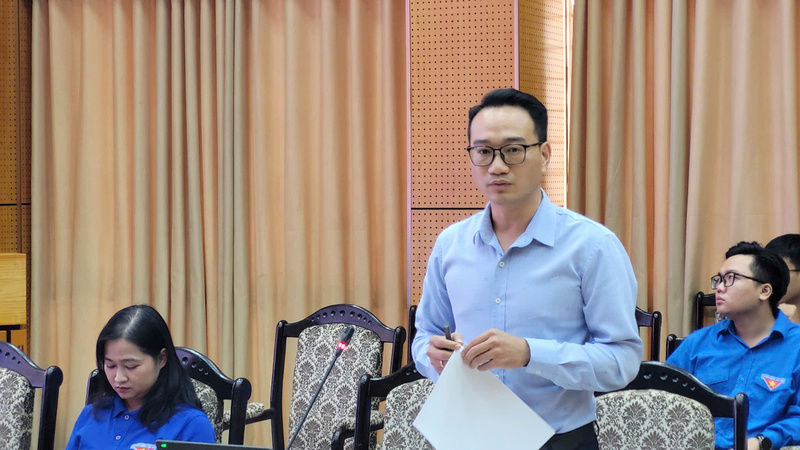 Thạc sỹ Đặng Thanh Thảo (Phòng Kinh tế Hạ tầng và Đô thị, phường Cửa Nam, Hà Nội) nói về vai trò và cơ hội của thanh niên Thủ đô gắn với đổi mới sáng tạo, khởi nghiệp... theo tinh thần thực hiện Nghị quyết 57-NQ/TW
