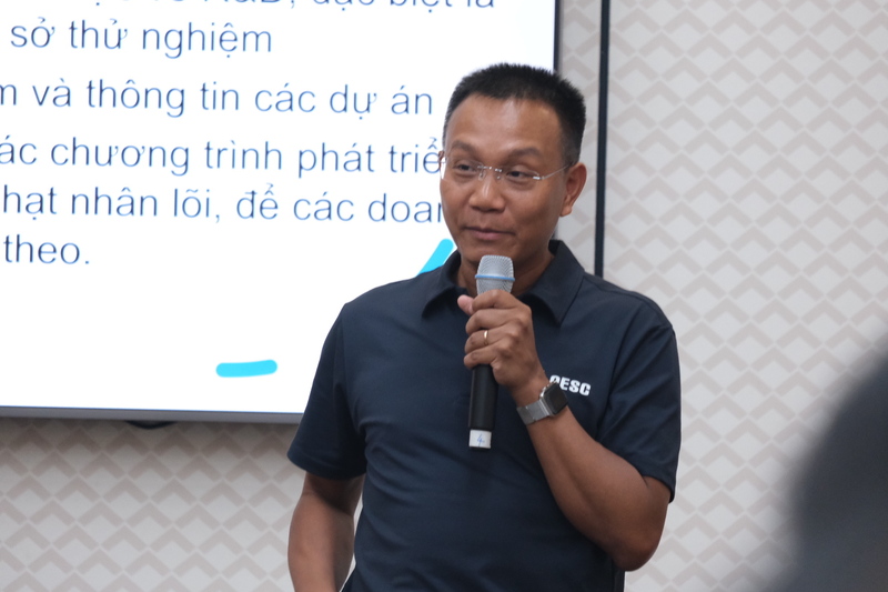 Ông Trần Hải Đăng, Tổng Giám đốc Công ty Cổ phần Dịch vụ Kỹ thuật Hàng không. Ảnh: Lê An