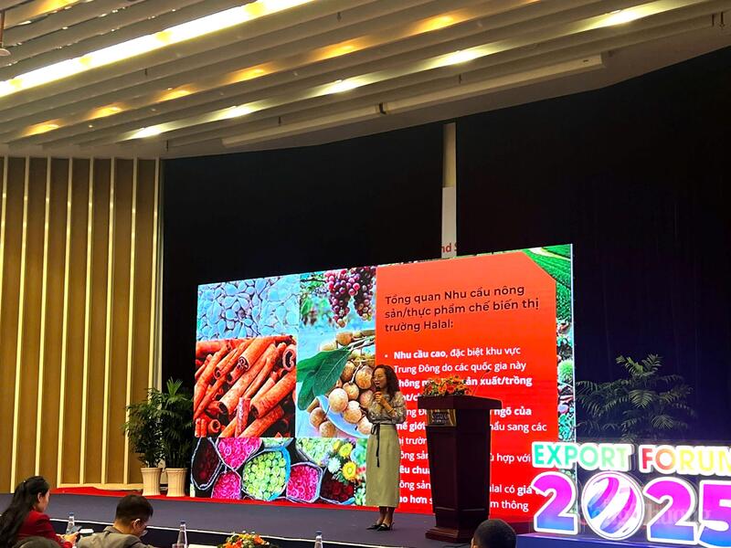 Nông sản và thực phẩm chế biến là mặt hàng chủ lực xuất khẩu vào thị trường Halal.