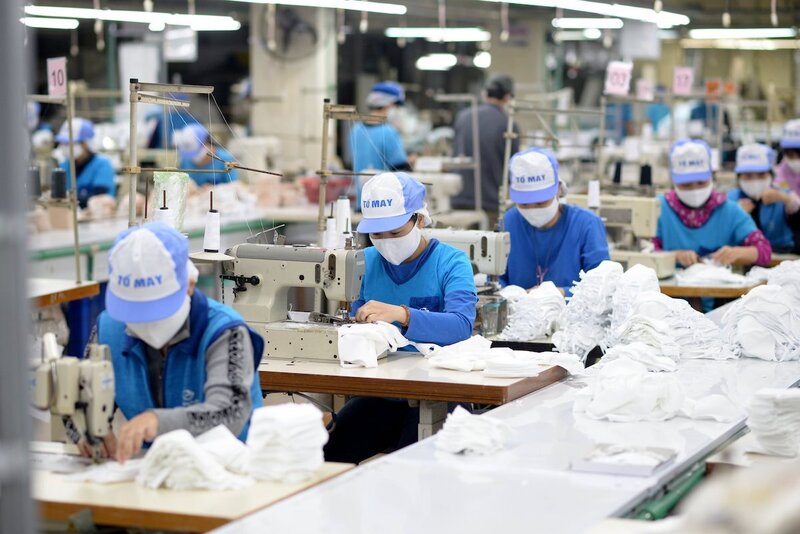 Xuất khẩu dệt may Việt Nam khởi sắc sau khi RCEP có hiệu lực - Ảnh: Ngọc Thành