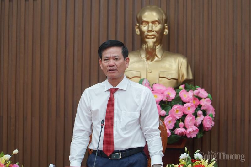 Ông Ngô Văn Trọng, Trưởng ban Tuyên giáo và Dân vận Tỉnh ủy Quảng Ngãi.