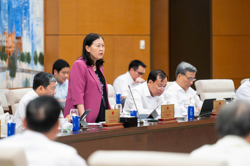 Phó Chủ nhiệm thường trực Ủy ban Dân nguyện và giám sát Lê Thị Nga