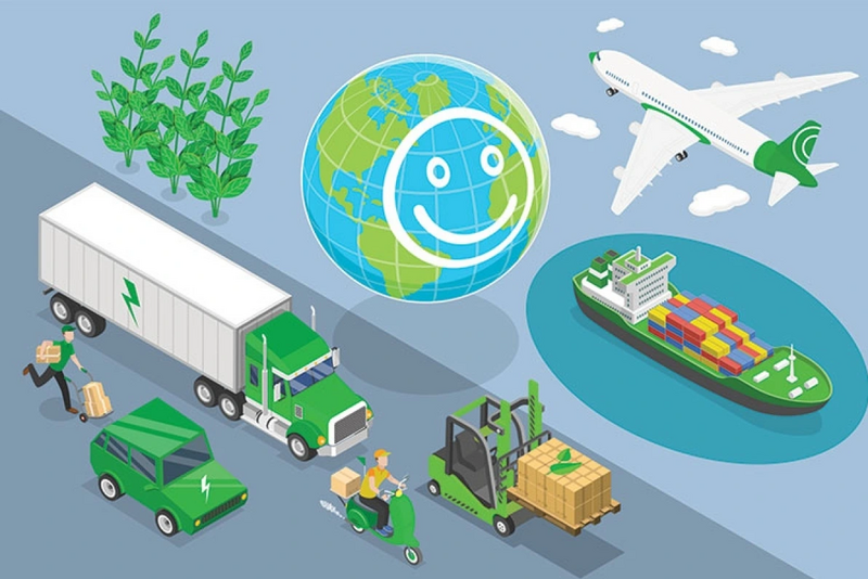 Logistics xanh được coi là “tấm hộ chiếu” để hàng hóa Việt Nam vươn ra thế giới.