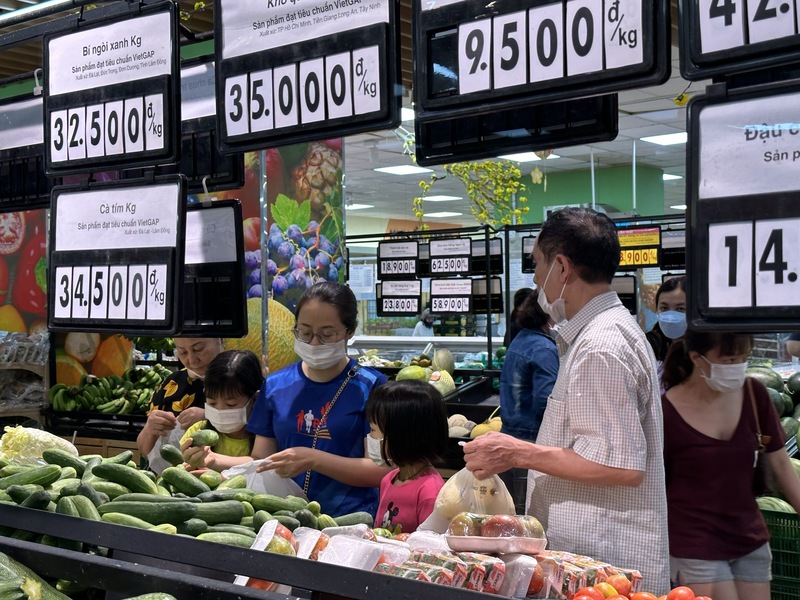 CPI tháng 8/2025 tăng 0,05% so với tháng trước. Ảnh minh hoạ