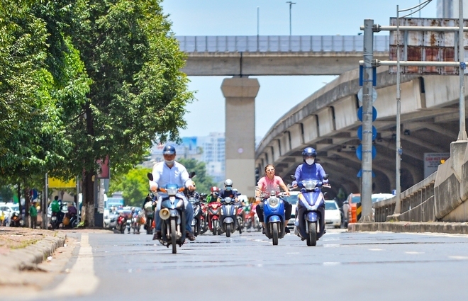 Hà Nội nắng nóng. Ảnh minh hoạ