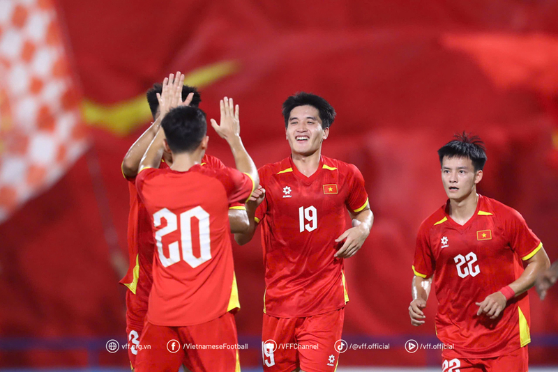 Lịch thi đấu bóng đá ngày 6/9, rạng sáng 7/9 sẽ có trận đấu giữa U23 Việt Nam và U23 Singapore tại vòng loại U23 châu Á 2025. Ảnh: VFF