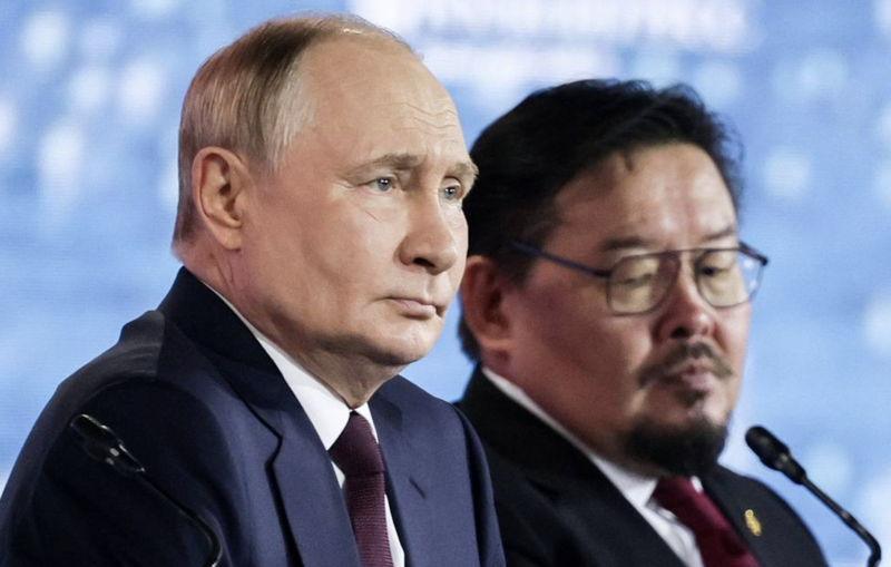Tổng thống Nga Vladimir Putin tại chuỗi sự kiện ở EEF. Ành: Tass