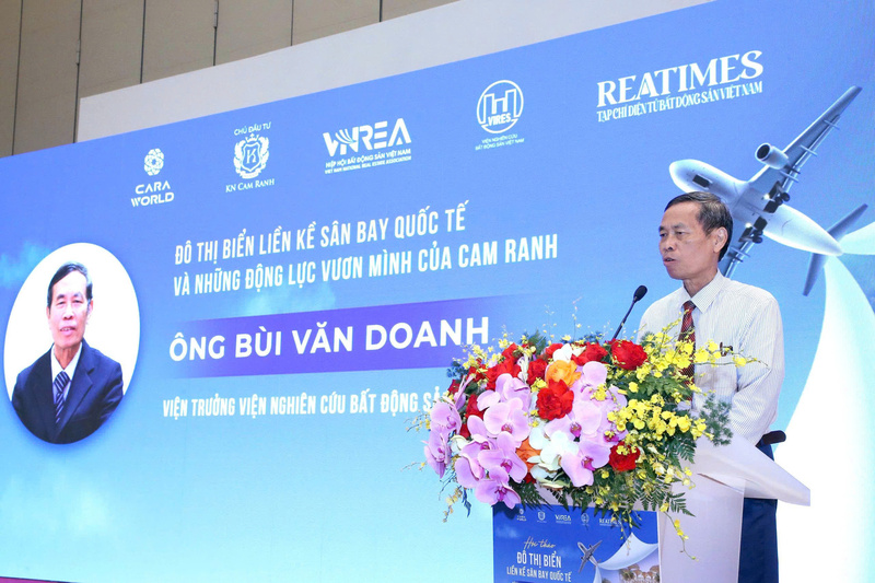 Ông Bùi Văn Doanh - Viện trưởng Viện Nghiên cứu Bất động sản Việt Nam