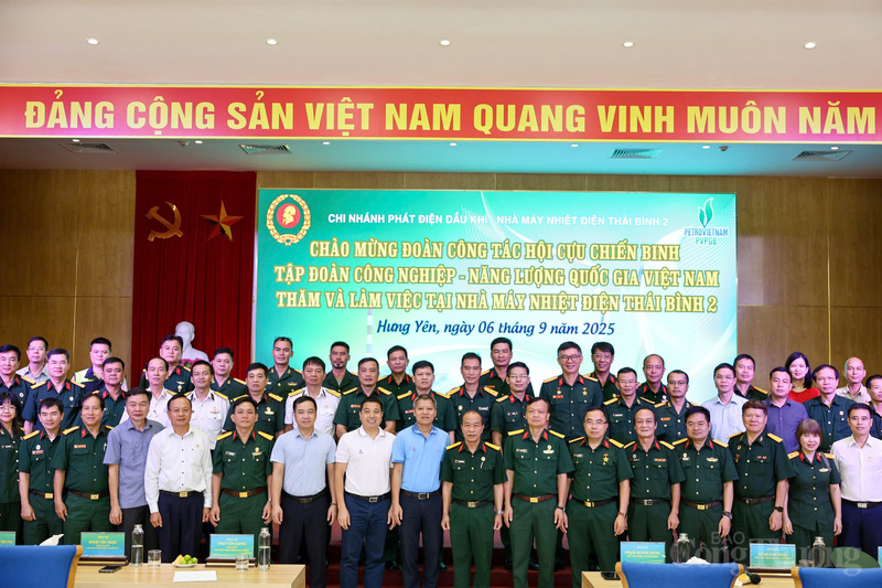 Cựu chiến binh Petrovietnam thăm Nhà máy Nhiệt điện Thái Bình 2 - 4