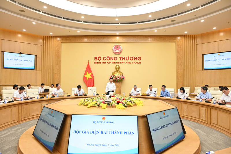 Bộ Công Thương họp về giá điện 2 thành phần