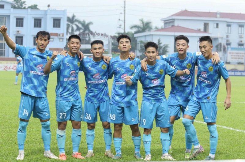 Câu lạc bộ Hòa Bình sẽ không thi đấu ở Giải hạng Nhất Quốc gia và Cúp Quốc gia mùa giải 2025/2026. Ảnh: Câu lạc bộ Hoà Bình