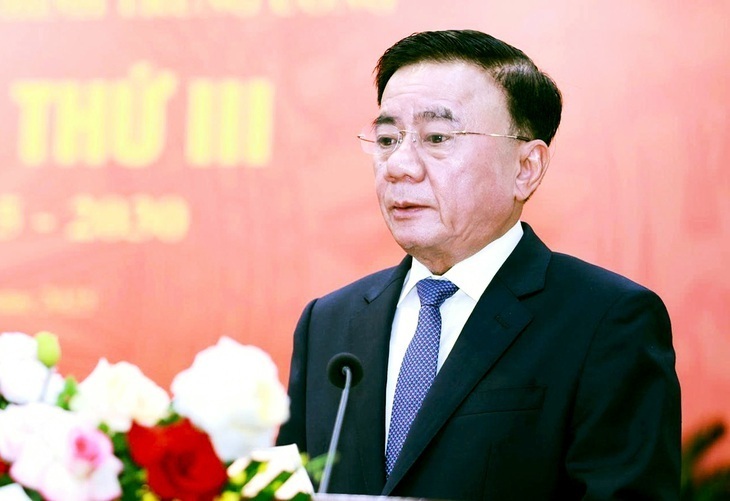 Thường trực Ban Bí thư Trần Cẩm Tú. Ảnh: TTXVN