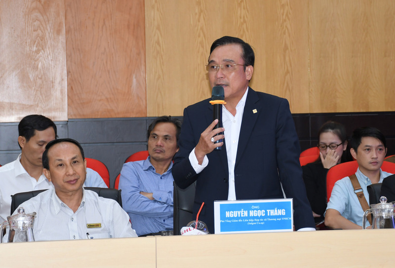Ông Nguyễn Ngọc Thắng, Phó Tổng giám đốc Saigon Co.op. Ảnh: Minh Khuê.