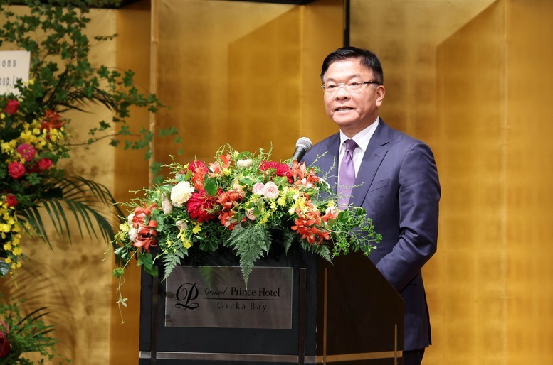Phó Thủ tướng Lê Thành Long chủ trì Diễn đàn Kinh tế Việt Nam - Kansai tại Nhật Bản - Ảnh: VGP/Đức Tuân