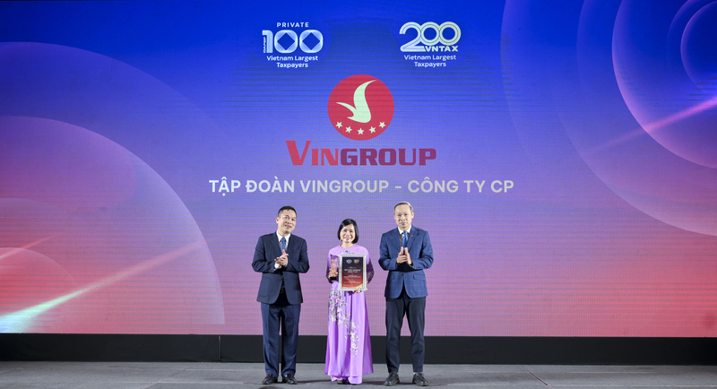 Vingroup là doanh nghiệp đứng thứ hai, đã đóng góp 56,2 nghìn tỷ đồng vào ngân sách năm 2024