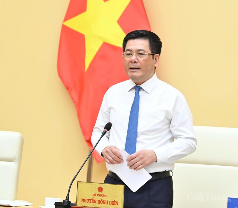 Bộ trưởng Bộ Công Thương Nguyễn Hồng Diên. Ảnh: Cấn Dũng