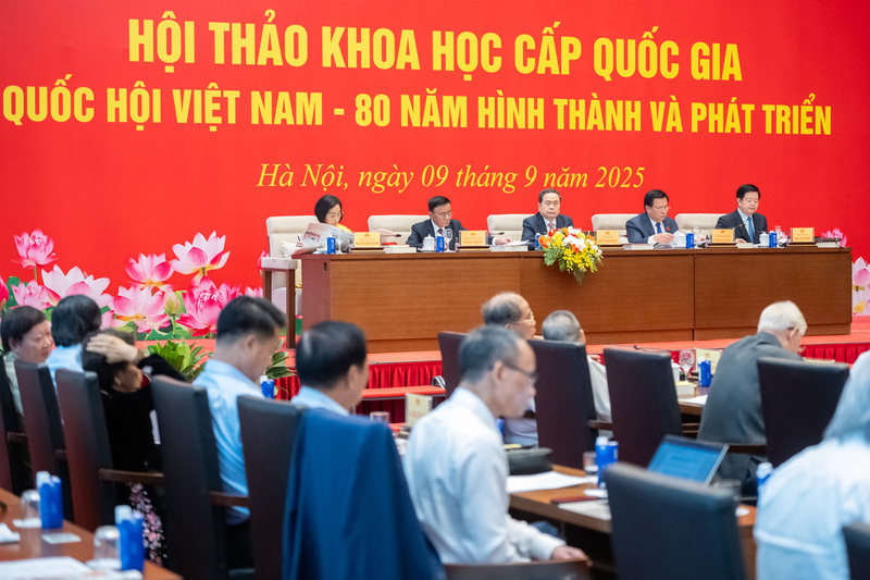 Hội thảo khoa học cấp quốc gia với chủ đề: “Quốc hội Việt Nam - 80 năm hình thành và phát triển”