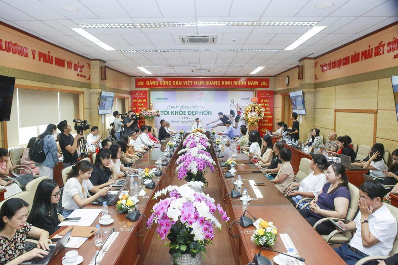 Họp báo khởi động "Tôi khỏe đẹp hơn" 2025 lần 4 chính thức từ ngày 09/09/2025