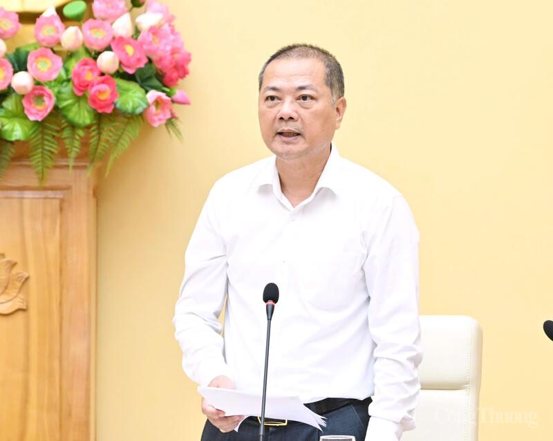 Ông Nguyễn Anh Sơn, Cục trưởng Cục Xuất nhập khẩu. Ảnh: Cấn Dũng