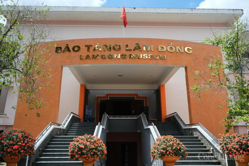 Bảo tàng tỉnh Lâm Đồng - nơi diễn ra Lễ công bố Bảo vật quốc gia. Ảnh: Lê Sơn