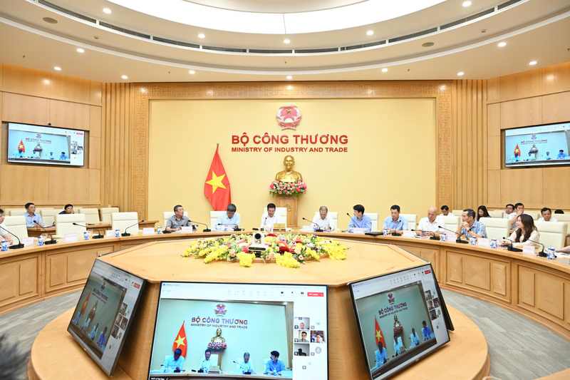 Hội nghị thúc đẩy xuất khẩu gạo 4 tháng cuối năm 2025 và những năm tới. Ảnh: Cấn Dũng.