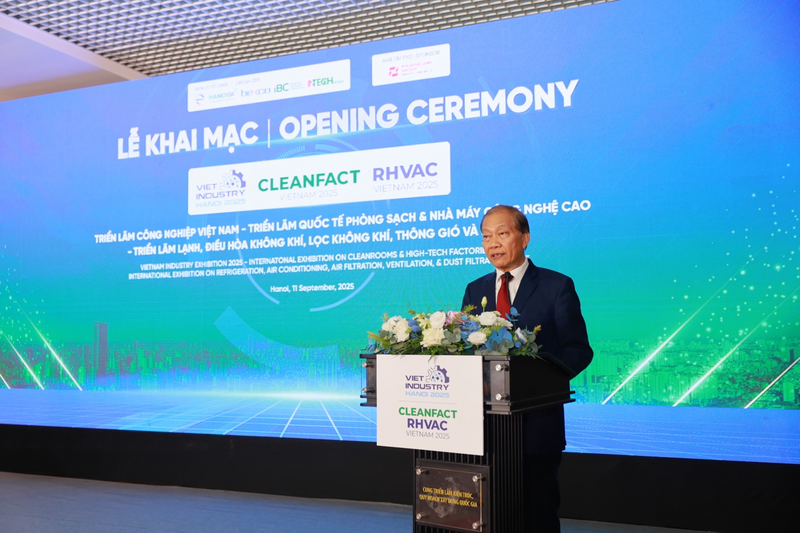 Ông Hoàng Quang Phòng đánh giá Triển lãm là nền tảng thúc đẩy phát triển công nghệ cao