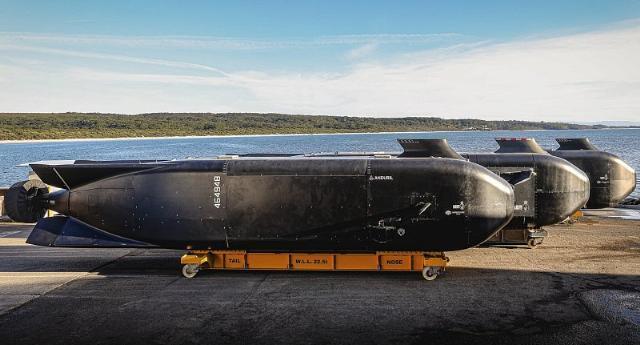 Tàu ngầm không người lái XL-AUV. Ảnh: Defense News