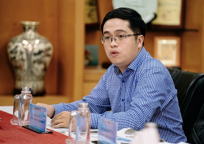 Ông Lê Văn Tòng, Trưởng Ban kinh doanh trực tuyến Saigon Co.op. Ảnh: Thanh Hiệp.
