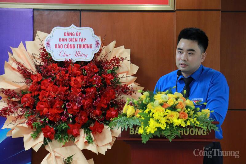 Đồng chí Nguyễn Quốc Khánh nhấn mạnh, tuổi trẻ Báo Công Thương cần phát huy kết quả đạt được, đáp ứng yêu cầu nhiệm vụ mới với ba định hướng trọng tâm.