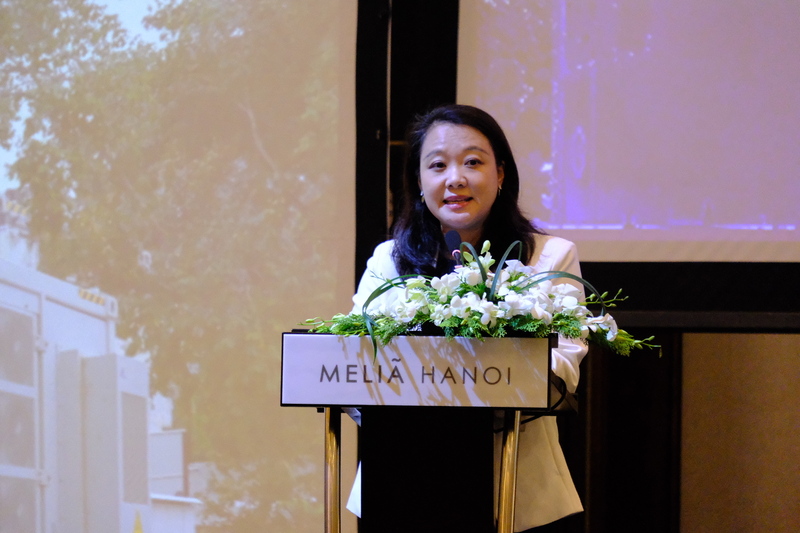 Bà Xiaojing Fei, Giám đốc Quan hệ Đối tác châu Á của GEAPP. Ảnh: Lê An