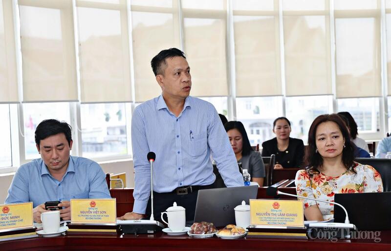 Ông Nguyễn Việt Sơn - Vụ trưởng Vụ Dầu khí và Than (Bộ Công Thương).