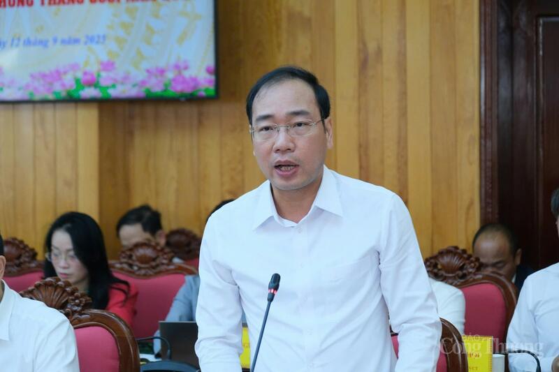Ông Trần Quang Huy - Vụ trưởng Vụ Tổ chức cán bộ (Bộ Công Thương).