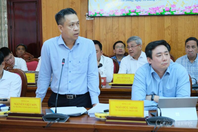 Ông Nguyễn Việt Sơn - Vụ trưởng Vụ Dầu khí và Than (Bộ Công Thương).